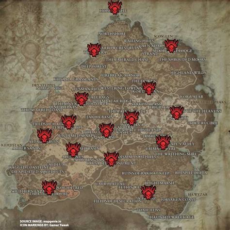 diablo 4 act 1 strongholds|diablo 4 strongholds map.